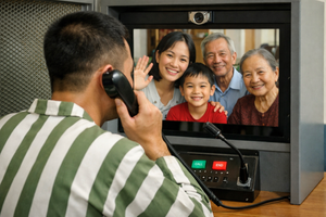 Đề xuất phạm nhân được video call, 'thăm' người nhà online miễn phí