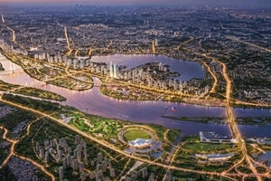 Hà Nội bất ngờ tạm dừng thủ tục đầu tư, xây dựng trong phạm vi dự án Trục đại lộ cảnh quan sông Hồng