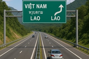 Chỉ hơn một tháng nữa, cao tốc huyết mạch 24.000 tỷ của Việt Nam nối thông đến nước láng giềng chính thức bước vào giai đoạn đặc biệt