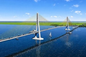 Việt Nam sắp có cây cầu 8.000 tỷ nối thông 2 tỉnh thành miền Tây, xóa bỏ toàn bộ các bến phà lâu đời