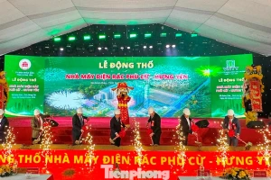 Động thổ nhà máy điện rác hơn 4.000 tỷ đồng tại Hưng Yên