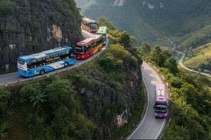 Từ 9/3: CSGT trực tiếp lái xe giường nằm 2 tầng trên loạt tuyến quốc lộ miền núi