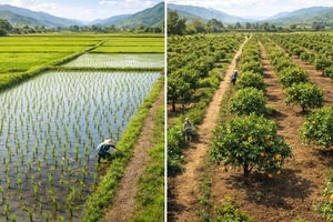 Từ bây giờ, tự ý chuyển đất trồng lúa sang đất trồng cây lâu năm có thể bị phạt đến 30 triệu đồng