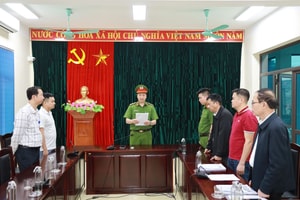 Khởi tố, bắt giam một nguyên Chỉ huy trưởng công trình xây dựng SN 1978