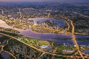 Hà Nội chính thức khởi động dự án Trục đại lộ cảnh quan sông Hồng