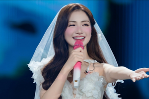 Hòa Minzy tiết lộ thời điểm làm đám cưới với Đại úy Thăng Văn Cương