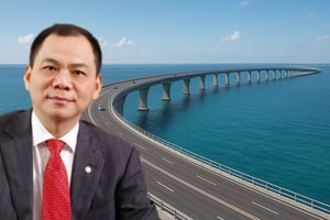 Vingroup (VIC) đề xuất xây cầu vượt biển nối siêu dự án 2.870ha tại Cần Giờ, dự kiến khởi công trong quý II/2026