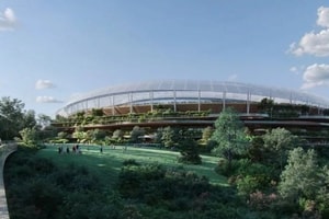 Sắp xây dựng sân vận động 63.000 chỗ phục vụ Olympic: Kiến trúc đậm chất bản địa, phương án xây dựng gây tranh cãi lớn