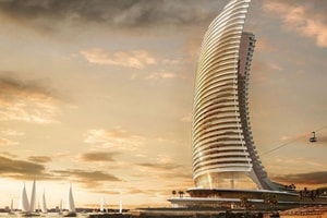 Việt Nam sắp có tòa tháp chọc trời nằm nghiêng hướng biển: Cao 220m mang kiến trúc độc lạ, tọa lạc tại đặc khu lớn bậc nhất cả nước