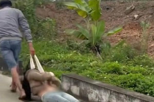 Công an xác minh clip cô gái bị người đàn ông túm áo, kéo lê trên đường ngày 8/3