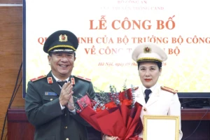 Bổ nhiệm Đại tá Nguyễn Thị Thu Hằng giữ chức Phó Cục trưởng Cục Truyền thông Công an nhân dân