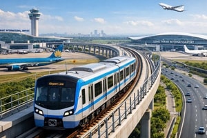 Thời gian di chuyển giữa hai sân bay lớn bậc nhất Việt Nam sẽ rút xuống còn 30 phút