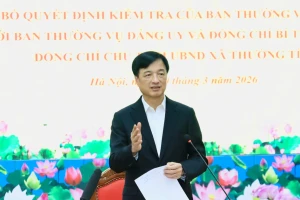 Bí thư Hà Nội yêu cầu làm tốt công tác giải phóng mặt bằng dự án Trục Đại lộ cảnh quan sông Hồng