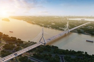 Hà Nội rào chắn, điều chỉnh giao thông một số tuyến đường phục vụ thi công siêu cầu gần 20.000 tỷ do liên danh Vingroup thực hiện