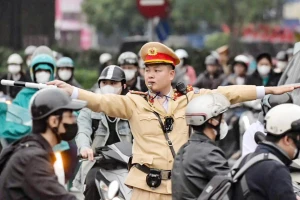 CSGT Hà Nội chủ động phương án bảo đảm trật tự, an toàn giao thông phục vụ ngày bầu cử