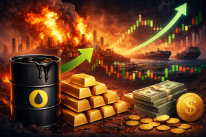 Chuyên gia lý giải hiệu ứng domino từ giá dầu: Giá vàng 'nhảy múa', USD tăng mạnh , chứng khoán chao đảo