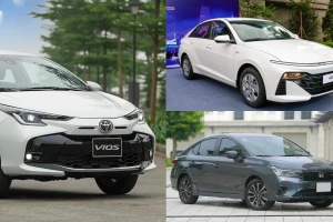 Sedan hạng B tại Việt Nam lao dốc doanh số: Vios vẫn dẫn đầu, Accent tụt sâu
