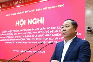 Triển khai Kết luận 230 của Bộ Chính trị, Ban Bí thư về sắp xếp các hội quần chúng