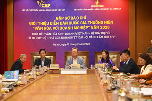 Diễn đàn 'Văn hóa với Doanh nghiệp' 2026: Lan tỏa chuẩn mực văn hóa kinh doanh trong giai đoạn phát triển mới