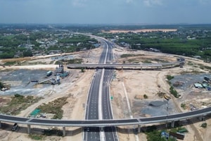 Chỉ 1 tháng nữa, thông xe đoạn cao tốc nghìn tỷ kết nối 2 tỉnh thành giàu nhất cả nước