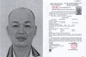 Truy nã đặc biệt Trần Lâm Xung SN 1977