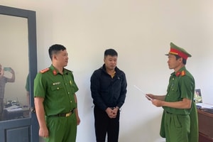 Thi hành lệnh bắt tạm giam 'cò đất' Nguyễn Thành Luân