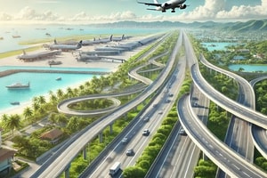 Sân bay lớn nhất miền Bắc sẽ có cao tốc mới với nhiều hầm chui nối đến 2 tỉnh thành ven biển