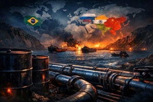 Xung đột Trung Đông làm rung chuyển thị trường dầu mỏ, BRICS bất ngờ hưởng lợi lớn