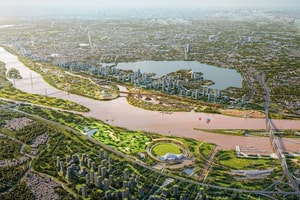 Liên danh Đại Quang Minh gửi đề xuất khi tiến độ quy hoạch sông Hồng chậm trễ