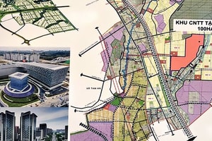 Việt Nam sắp có khu công nghệ số tập trung quy mô 120ha, nằm sát siêu sân bay lớn nhất cả nước