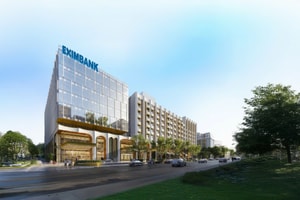 Hé lộ hình ảnh trụ sở mới của Eximbank tại trung tâm Hà Nội