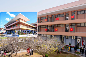 Ngôi trường liên cấp '5 sao' về đích đầu tiên trong chiến dịch xây 248 trường học vùng biên giới của Việt Nam: Là kỳ tích giữa đại ngàn
