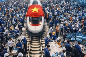 Lần đầu tiên trong lịch sử, Việt Nam đặt mục tiêu đào tạo 70.000 nhân lực, hướng tới làm chủ công nghệ và công nghiệp đường sắt