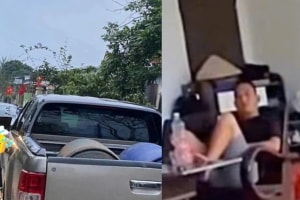 Đỗ bán tải chắn đường, chủ xe thản nhiên ngồi hiên nhà nói ‘lùi xe mà đi’