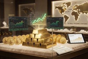 Quỹ ETF vàng lớn nhất thế giới bán ròng mạnh