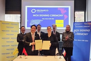 Nam A Bank và Proparco ký kết biên bản ghi nhớ hợp tác: Thúc đẩy nguồn lực tài chính xanh tại Việt Nam