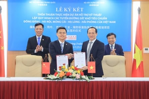Tăng cường hợp tác phát triển đường sắt Việt Nam - Trung Quốc