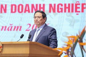 Thủ tướng: Nhà nước kiến tạo, doanh nghiệp tiên phong để thúc đẩy tăng trưởng hai con số