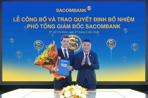 Sacombank (STB) bổ nhiệm Phó Tổng Giám đốc mới