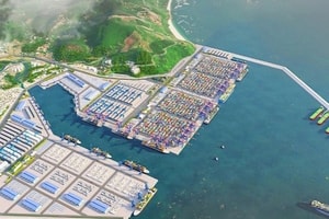 Siêu cảng hơn 2 tỷ USD lớn nhất miền Trung, tọa lạc dưới chân 'thiên hạ đệ nhất hùng quan' đạt dấu mốc quan trọng