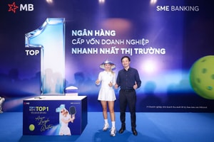 Khi ‘Top 1 tốc độ’ hội ngộ: VĐV số 1 thế giới Anna Leigh Waters đến MB - ngân hàng cấp vốn nhanh nhất cho doanh nghiệp