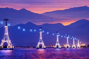 Việt Nam có cáp treo vượt biển từng dài nhất thế giới: Cảm hứng từ tháp Eiffel, là cung đường đẹp nhất của châu Á
