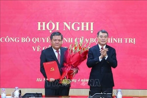 Bộ Chính trị chuẩn y ông Trần Phong giữ chức Bí thư Tỉnh ủy Khánh Hòa
