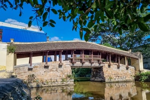 Việt Nam có cây cầu làm từ loại gỗ quý hiếm, từng bị đốt trong chiến tranh, mang kiến trúc 'thượng gia hạ kiều' độc đáo
