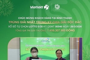 Chị P. bất ngờ trúng thưởng tiền tỷ của Vietlott sau lần mua ‘thử cho biết’