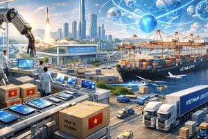Việt Nam rời 'công xưởng giá rẻ': Bước vào cuộc chơi công nghệ và logistics toàn cầu