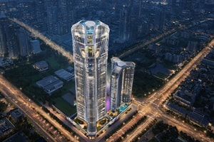 Việt Nam sắp có tháp chọc trời 75 tầng với kiến trúc 'rồng lớn vươn mình': Kỳ vọng trở thành 'nóc nhà miền Bắc', do kiến trúc sư nước ngoài thiết kế
