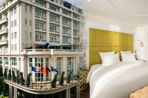 Hà Nội có 'Nhà hát lớn' thứ 2: Là công trình tiên phong đưa 600m2 pin năng lượng mặt trời lên trên mái, kiến trúc châu Âu độc đáo