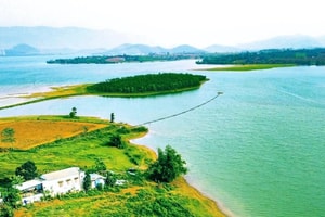 Hồ nước ngọt rộng gấp 6 lần Hồ Tây sẽ là khu du lịch sinh thái, quy mô vốn lên đến 32.000 tỷ