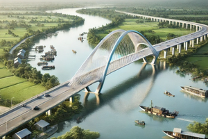 Chỉ vài ngày nữa, chính thức khởi công cầu vượt sông gần 600 tỷ tại Nam Định cũ